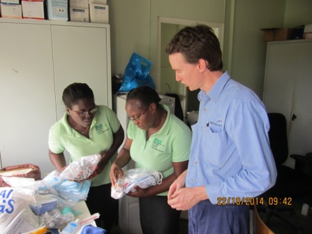 Highlight of the rotation was delivering free medical supplies to one of the local communities with Matt