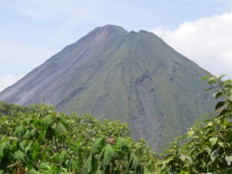 Arenal from Green Lagoon