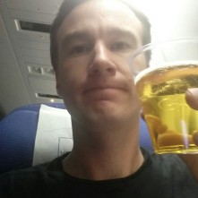 On the plane after I learned my Grandad had passed away