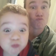 He has forgotten many of the things we used to do together. But he can now pull faces in a selfie. #gifted #whatmoredoyouneed