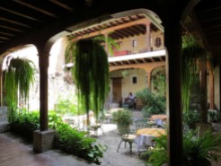 My hotel. Loved the courtyard